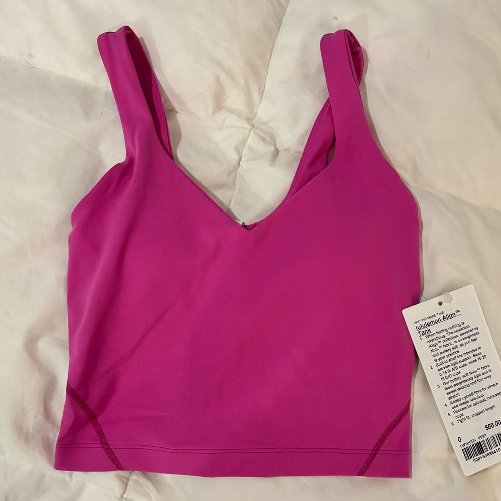 NWT Lululemon Align Tank